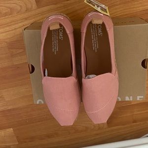Women’s Toms alpargata deconstructed cork pink